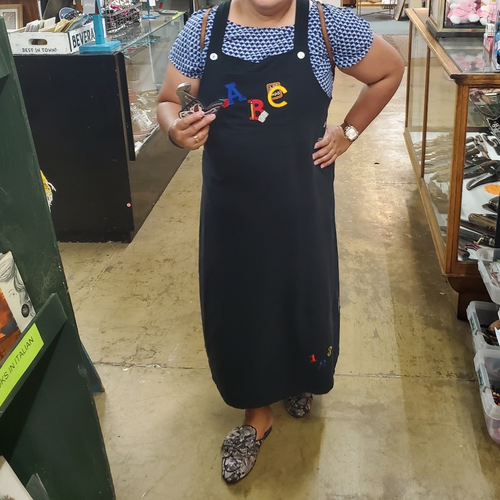 Above ankle jumpsuit dress